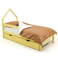 Детская кровать-домик мини Svogen цвет бежевый (Бельмарко)