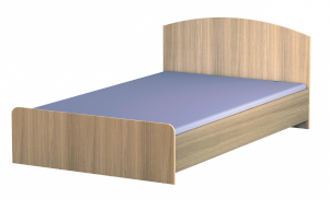 Кровать двойная 1.2 (МДФ настил) (Премиум)