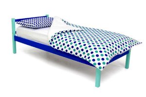 Детская кровать Svogen classic цвет мятно-синий (Бельмарко)