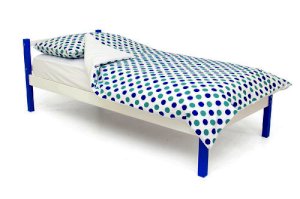 Детская кровать Svogen classic цвет сине-белый (Бельмарко)